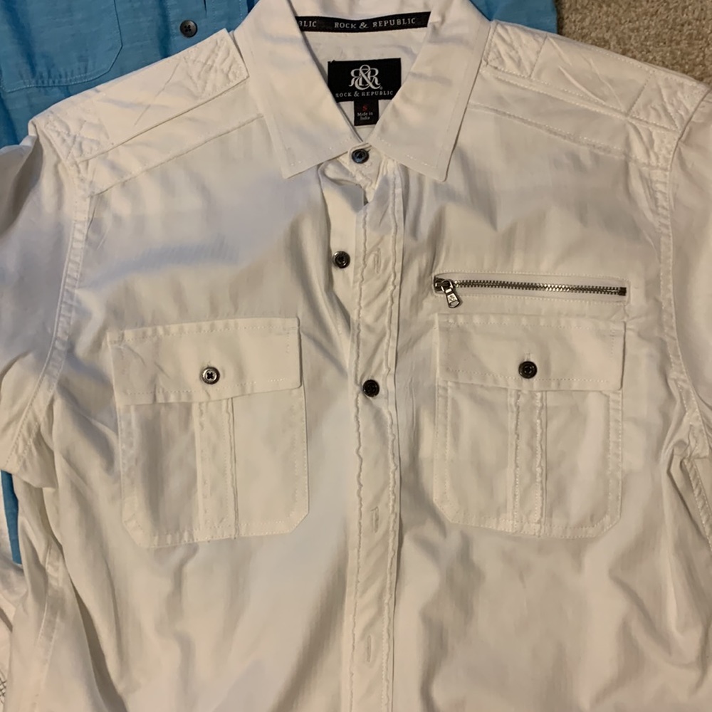 4 Button Down Shirts - image 4